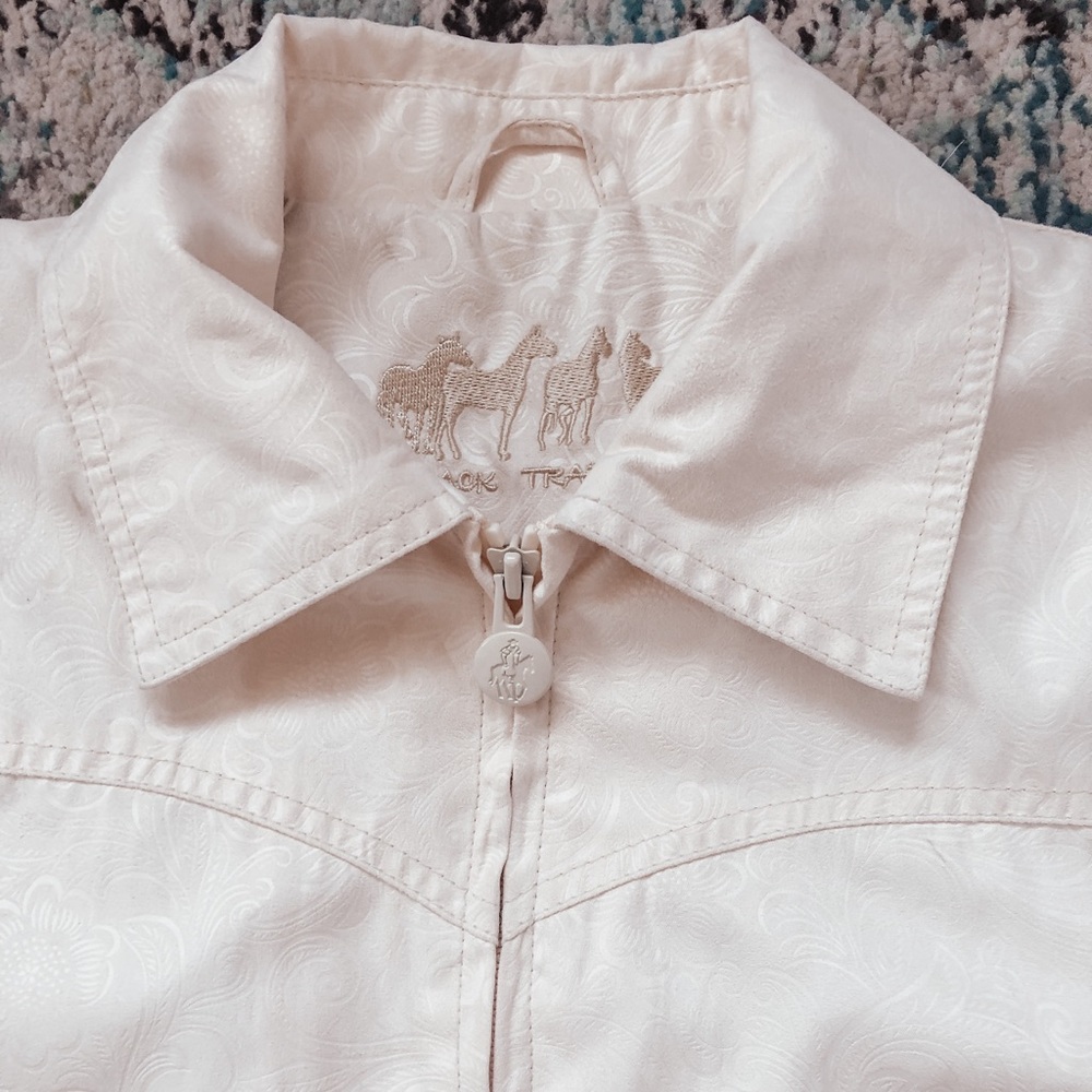 Outback Trading Co Paisley Zip Up Jacket